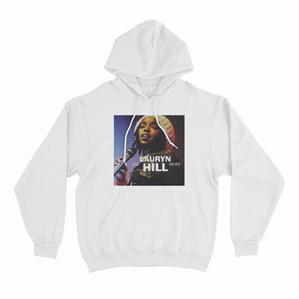 Lauryn Hill Story White Hoodie